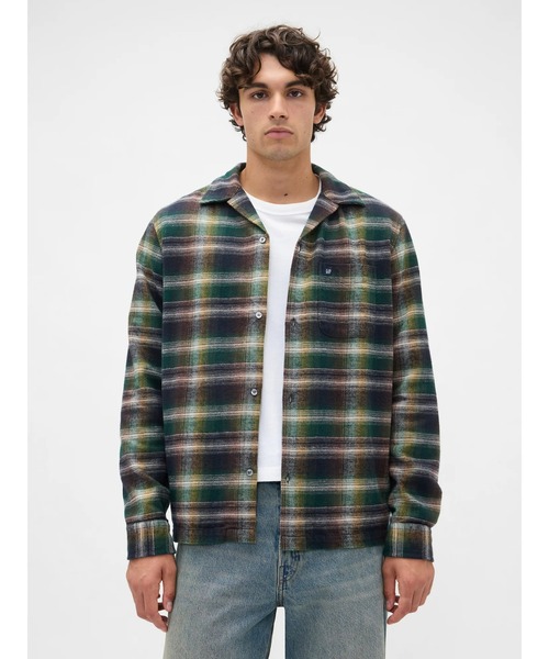 GAP（ギャップ） シャツ オーガニックコットン フランネルシャツ 