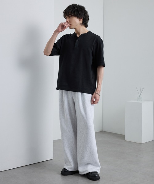 MONO-MART（モノマート） ワイドパンツ スウェットパンツ ジャージ