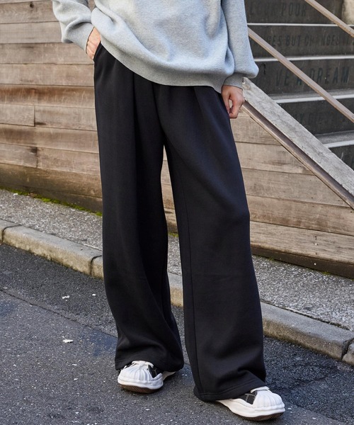 MONO-MART（モノマート） スウェットパンツ ジャージ ドロストワイド