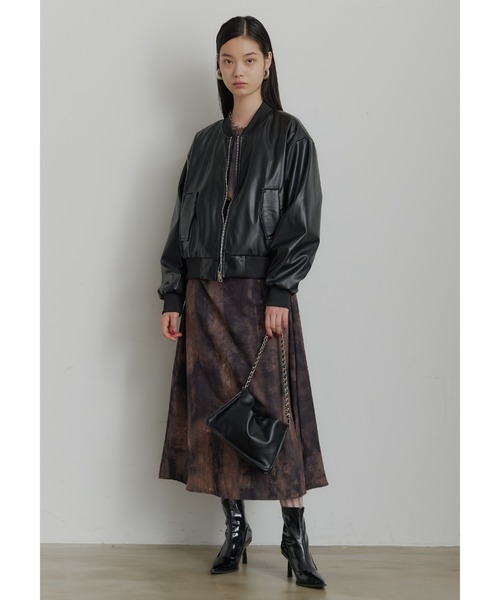 SEN TOKYO ブルゾン アウター PUレザー ライトボンバージャケット