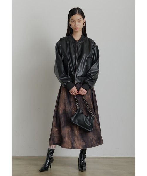 SEN TOKYO ブルゾン アウター PUレザー ライトボンバージャケット