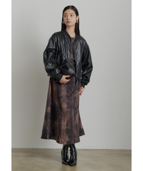 SEN TOKYO ブルゾン アウター PUレザー ライトボンバージャケット