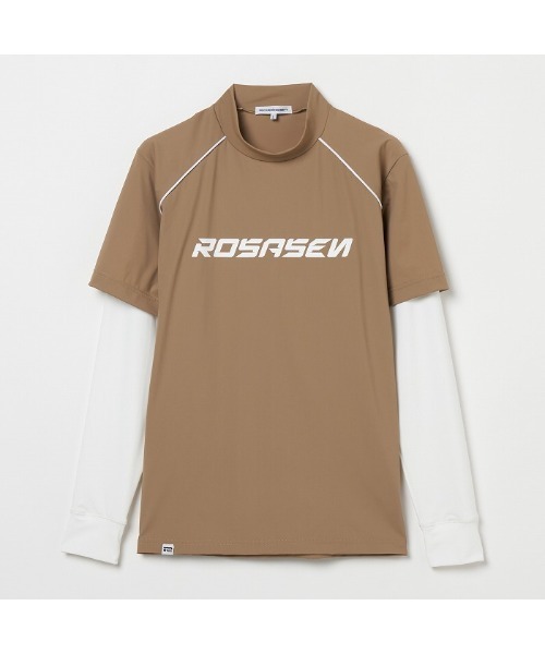 【新品未使用】ROSASEN GOLF ロサーセン ゴルフ モックネック Rosasen（ロサーセン） シャツ 「Rosasen/GOLF」A-Line 冷感UV
