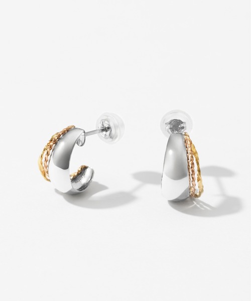 Jewel closet by L&Co. ピアス プラチナ/K18/K18ピンクゴールド ピアス