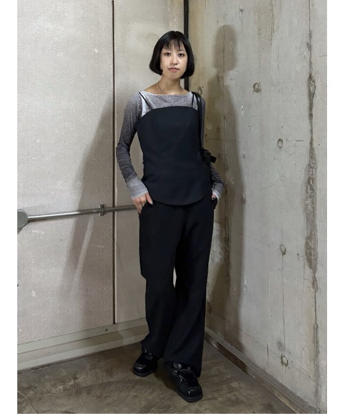 THROW by SLY スラックス パンツ SHADOW STRIPE L/W PT シャドー THROW by SLY スラックス パンツ SHADOW STRIPE L/W PT シャドー