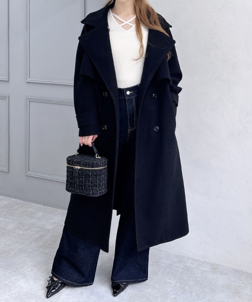 INGNI（イング） コート アウター 「WEB限定」2Wayカラーロングコート