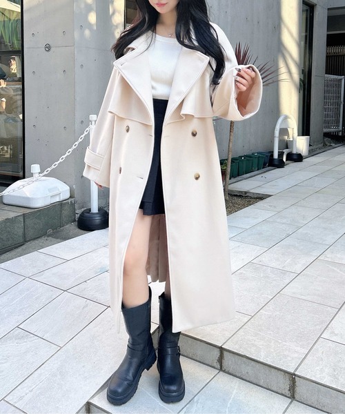 INGNI（イング） コート アウター 「WEB限定」2Wayカラーロングコート