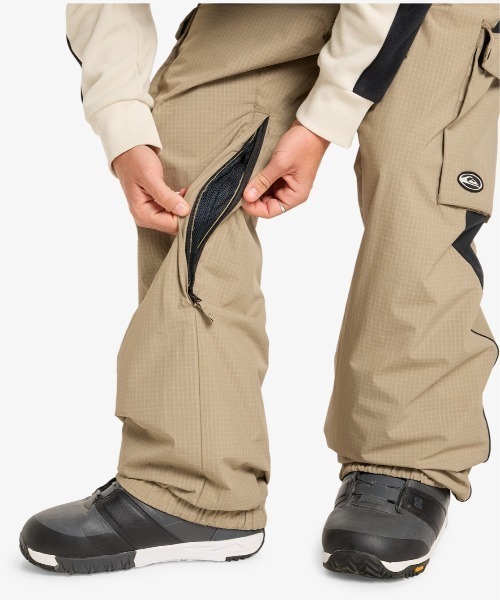 Quiksilver（クイックシルバー） ワイドパンツ パンツ SNOW DOWN CARGO