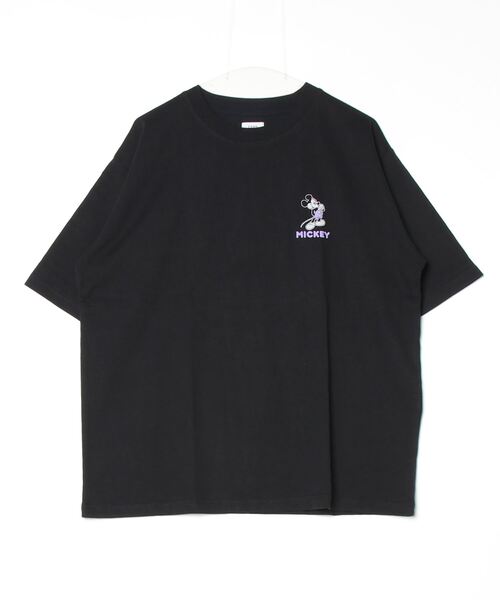 Disney（ディズニー） 半袖Tシャツ「Coenコラボ」 L ブラック メンズ