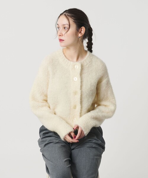 BEAUTY＆YOUTH UNITED ARROWS カーディガン ウールブレンド ブークレ