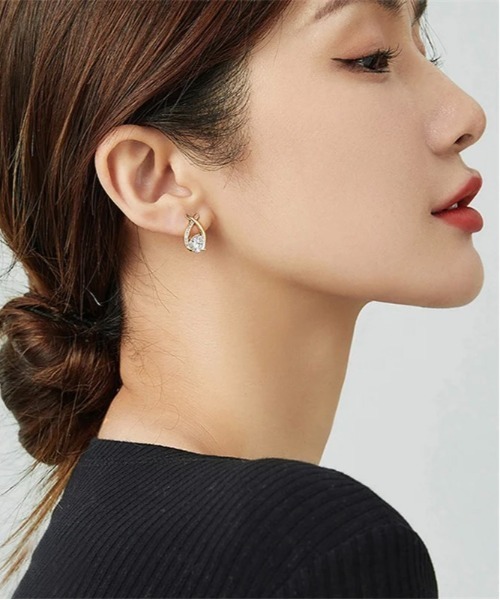 ピアス レディース ダイヤピアス ラインストーン(BDS) メンズ