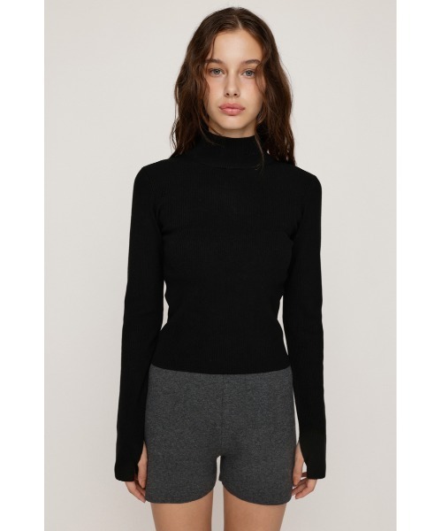 SLY ハイネック ニット SLY（スライ） ニット セーター 「2サイズ展開」BASIC HG RIB H/N TOPS