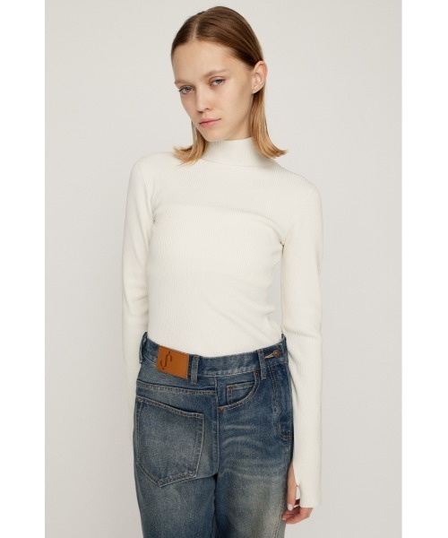 SLY（スライ） ニット セーター 「2サイズ展開」BASIC HG RIB H/N TOPS