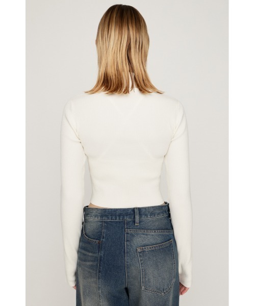 SLY（スライ） ニット セーター 「2サイズ展開」BASIC HG RIB H/N TOPS