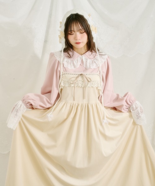 【クティールとレトロ】 レースドッキングベロアパンツ クティールとレトロ】レースドッキングベロアパンツ | [公式]kutir