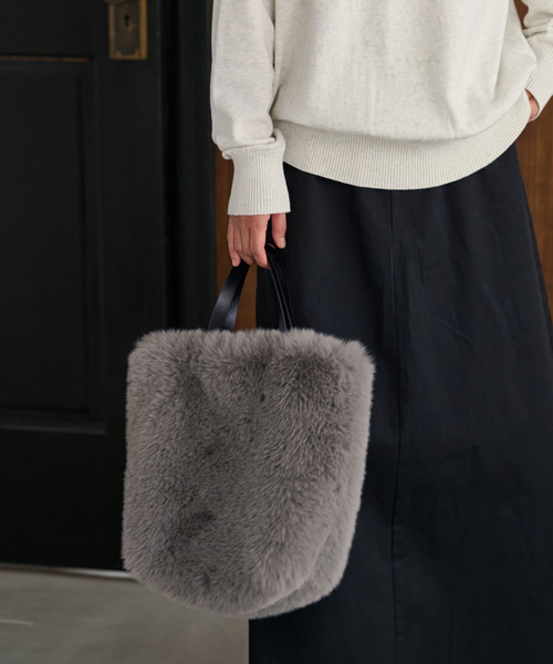 JOURNAL STANDARD relume ハンドバッグ 「追加」RELUMEファーバッグ