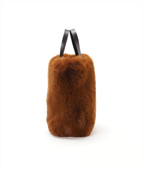 ジャーナルスタンダード　カーリーファーハンドバッグ VELETTO/ヴェレット】 カーリーファーハンドBAG（ハンドバッグ