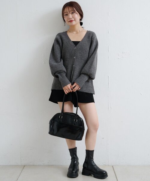 Kastane（カスタネ） ニット セーター 「新色追加/5色展開」ペプラム