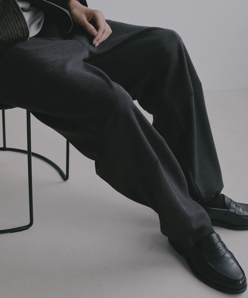 BAYFLOW（ベイフロー） パンツ 「EF(エフ)」ウールライクジャージ