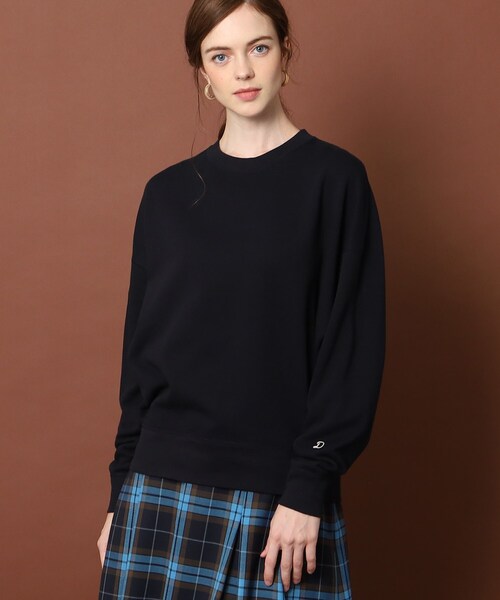 「DRESSTERIOR」 スウェットカットソー 36 ベージュ レディース_画像2