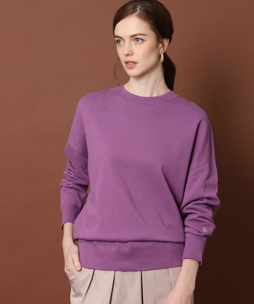 「DRESSTERIOR」 スウェットカットソー 36 ベージュ レディース_画像3