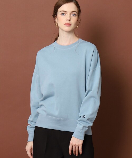 「DRESSTERIOR」 スウェットカットソー 36 ベージュ レディース_画像6