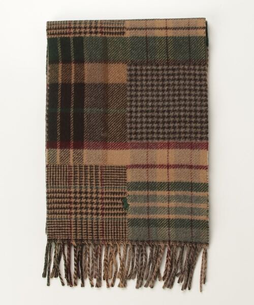 POLO RALPH LAUREN（ポロ・ラルフローレン） マフラー パッチワーク