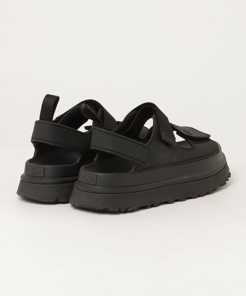 UGG スポーツサンダル 厚底 スローブIENA お値下げ可能 SLOBE IENA（スローブイエナ） 「UGG」フラットサンダル 24cm ブラック