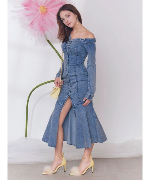 EATME（イートミー） ワンピース アシンメトリーマーメイドデニム