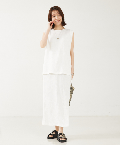 「abahouse mavie」 ロングスカート フリー ブラック レディース_画像3