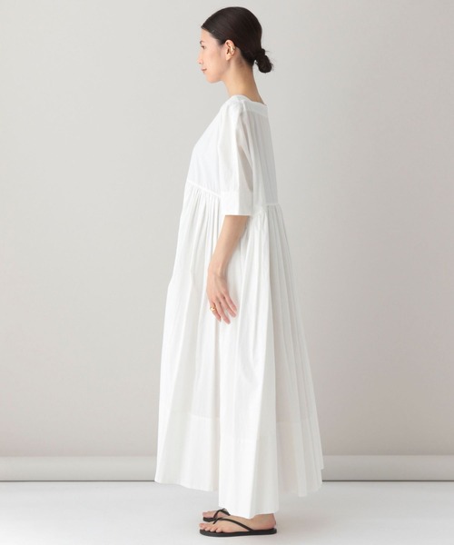 「Curensology」 半袖ワンピース 38 ブルー レディース_画像7