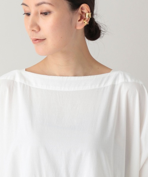 「Curensology」 半袖ワンピース 38 ブルー レディース_画像9