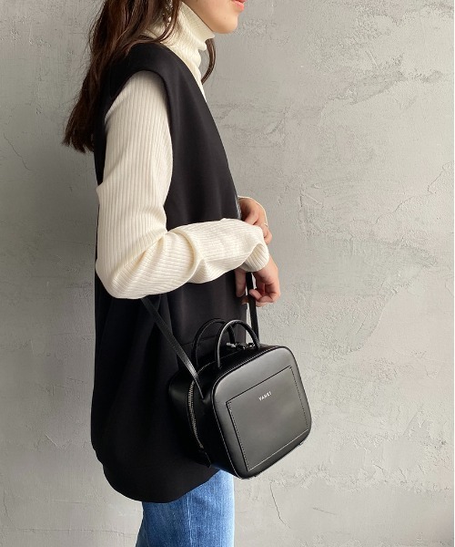 「YAHKI」 ショルダーバッグ ONE SIZE ライトグレー レディース_画像8