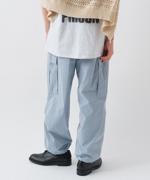 WHIMSIC（ウィムジック） カーゴパンツ FREE ホワイト メンズ