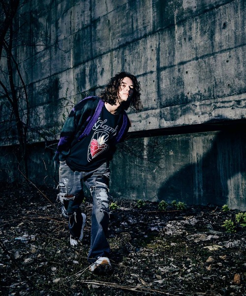 「glamb」 半袖Tシャツ S ブラック メンズの画像