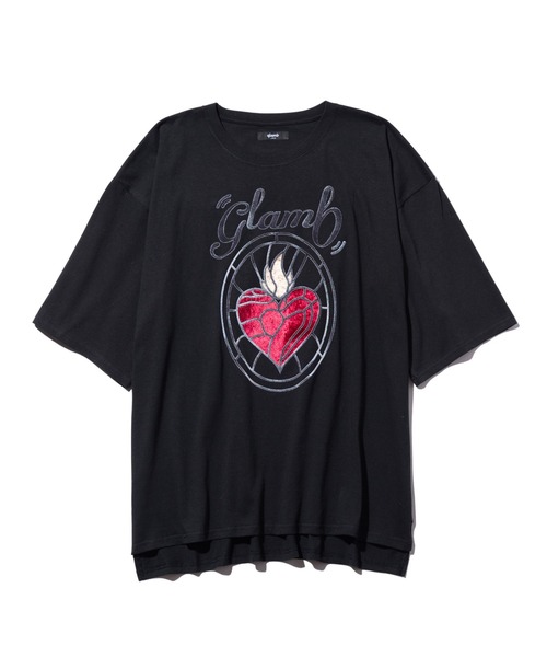 「glamb」 半袖Tシャツ S ブラック メンズの画像
