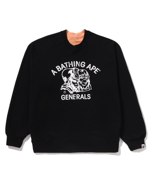 Apee by A BATHING APE スウェット　リバーシブル A BATHING APE（アベイシングエイプ） トレーナー スウェット BAPE