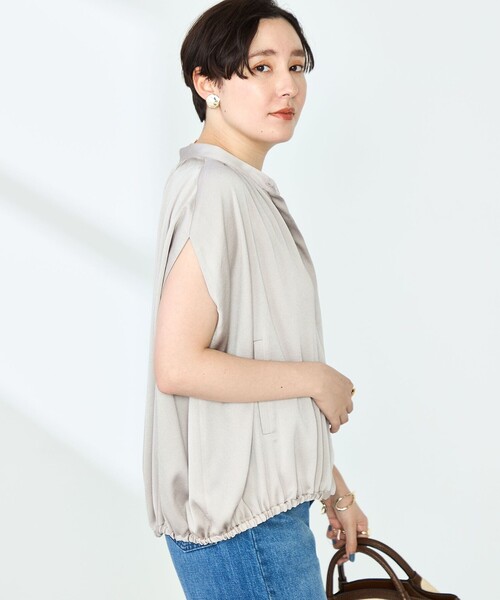 「NOLLEY'S」 ノースリーブブラウス 38 オフホワイト レディース_画像7