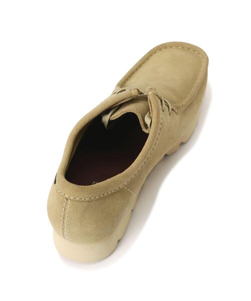 靴 wallabee gtx Sand UK7 Clarks（クラークス） デッキシューズ Clarks/クラークス/Wallabee GTX