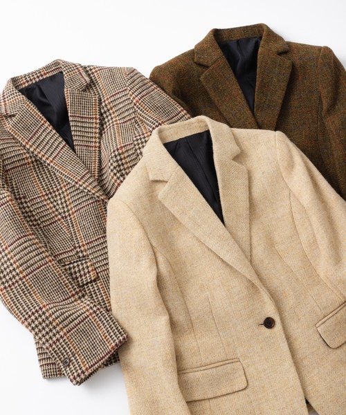 HARRIS TWEED（ハリスツイード） ジャケット 40 ライトブラウン