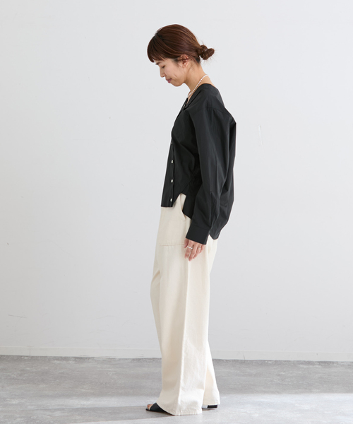 MA/RE ブラウス シャツ MA/RE/マレ カシュクールSHIRTS シャツ LIGHT