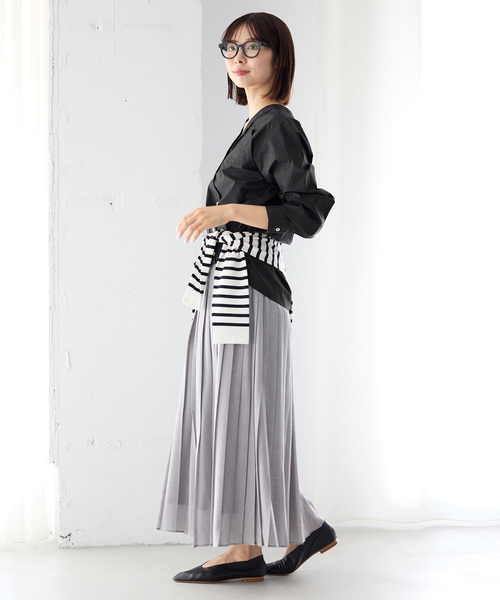 MA/RE ブラウス シャツ MA/RE/マレ カシュクールSHIRTS シャツ LIGHT