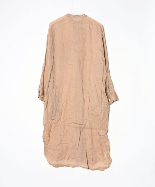 「blanc basque」 長袖ワンピース 38 ベージュ レディース_画像2