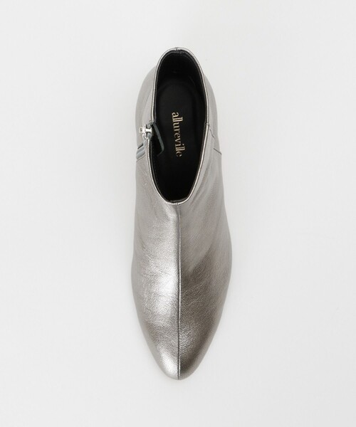 「allureville」 ショートブーツ 23.5 シルバー レディース_画像5