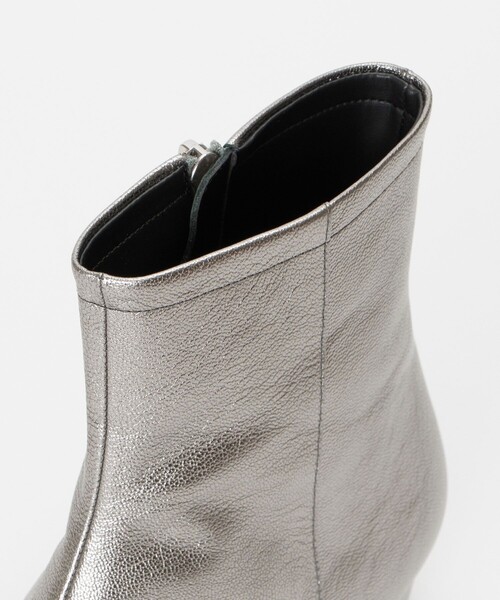 「allureville」 ショートブーツ 23.5 シルバー レディース_画像7
