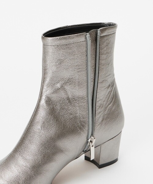 「allureville」 ショートブーツ 23.5 シルバー レディース_画像8