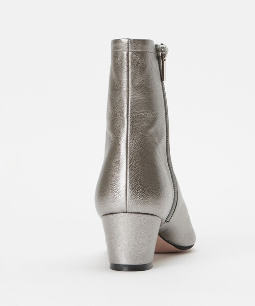 「allureville」 ショートブーツ 23.5 シルバー レディース_画像9