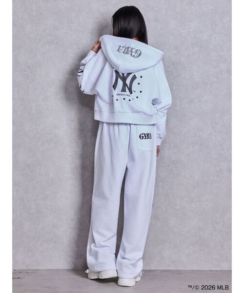 GYDA（ジェイダ） パーカー 「MLB × New Era ×GYDA」bijouショート