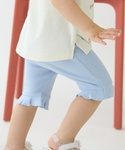 パンツ 7分丈フリルフライスパンツ キッズ 子...の詳細画像2