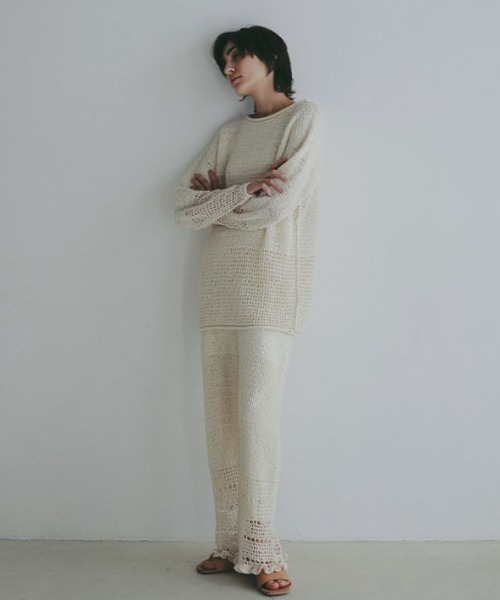 ETRE TOKYO（エトレトウキョウ） ニット セーター シアークロシェ